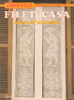 Gioco Filo №44 1985  Filet Casa